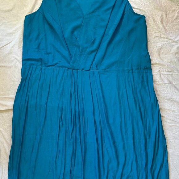 ULLA POPKEN 24/26 Turquoise Dress - Picture 1 of 4